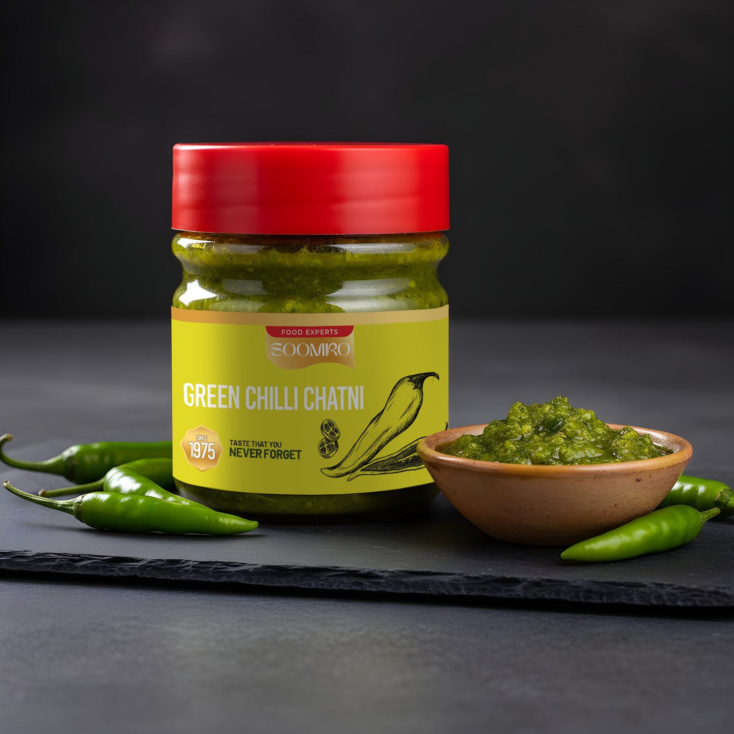 Green Chilli Chutney | 500g