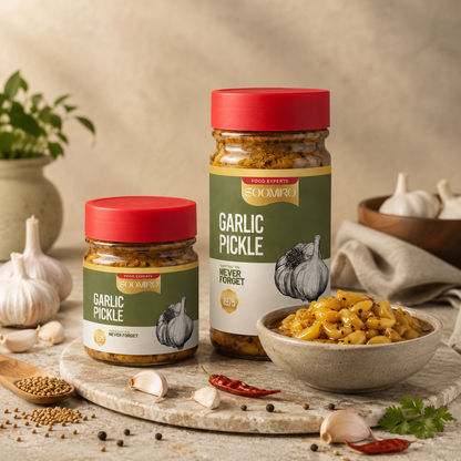 Garlic Pickle (Olive Oil)