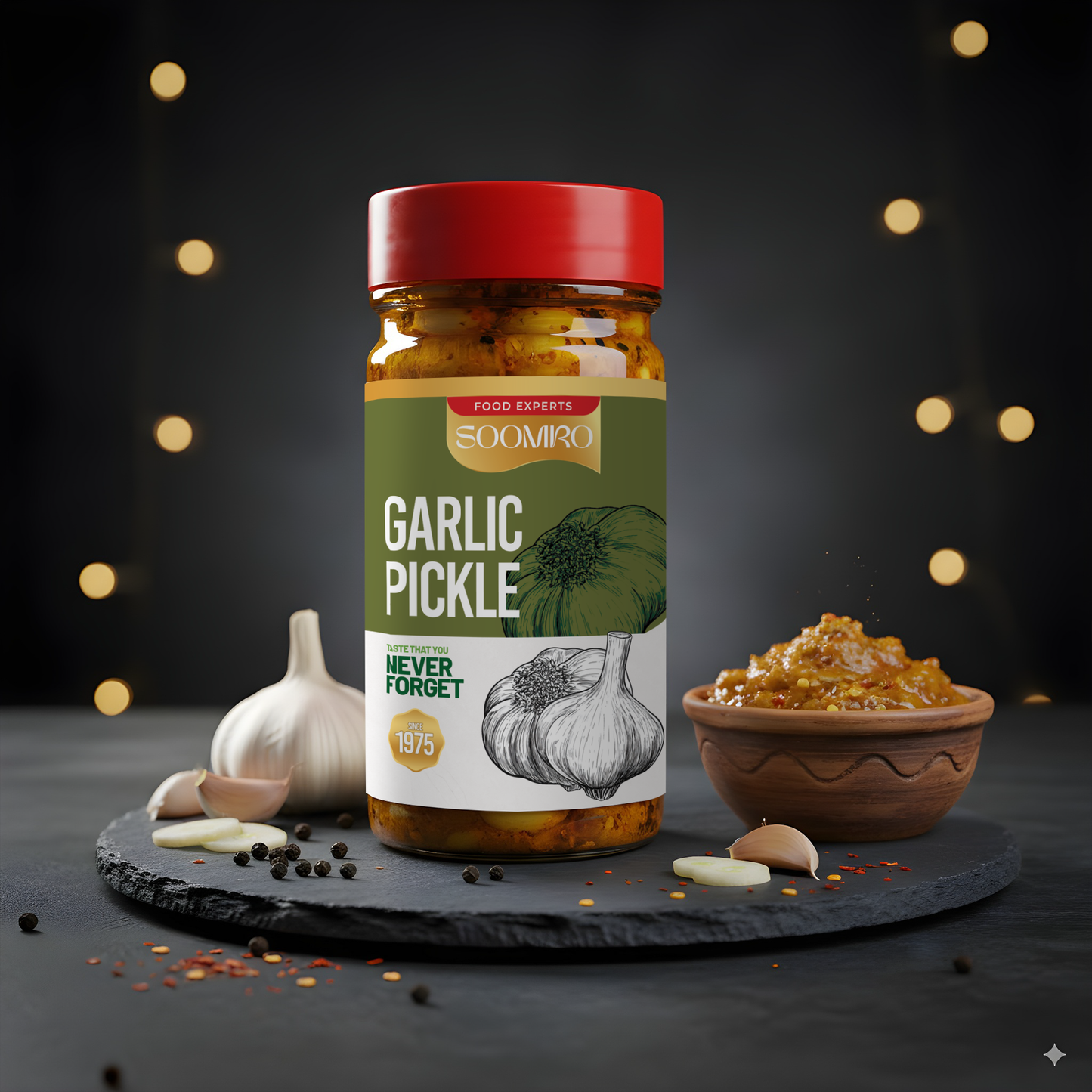 Garlic Pickle (Olive Oil) 1000g