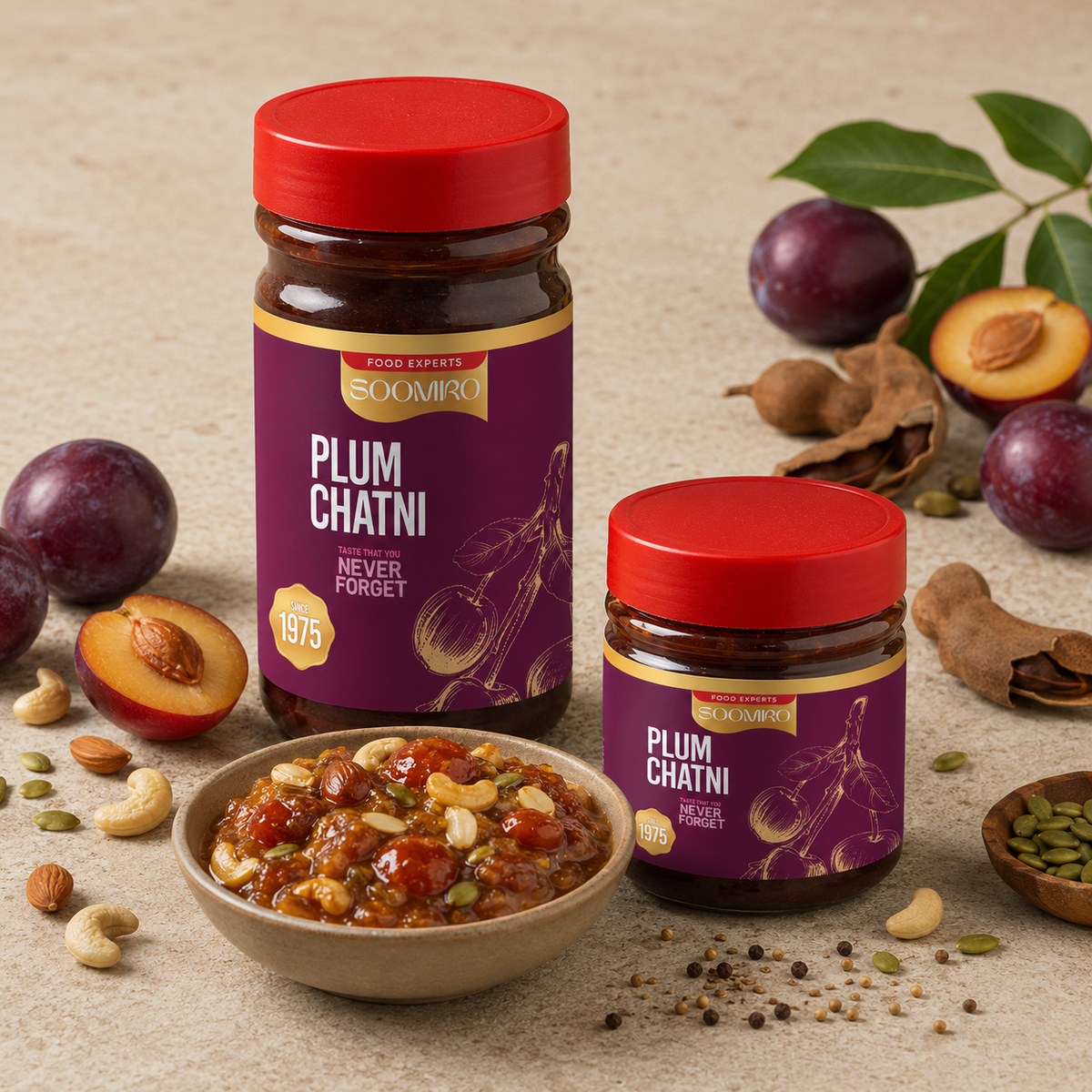 Plum (Alu Bukra) Chutney