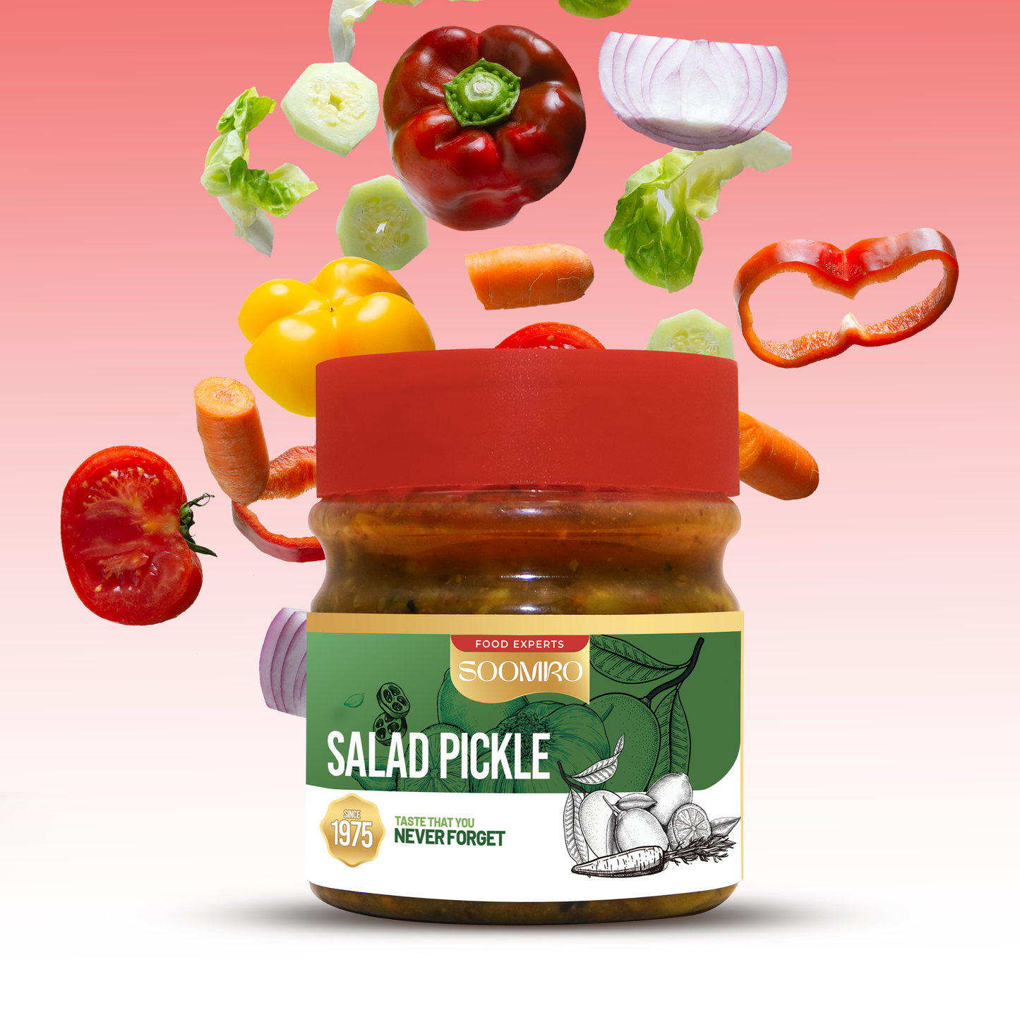 Salad Pickle (Olive Oil) 500g